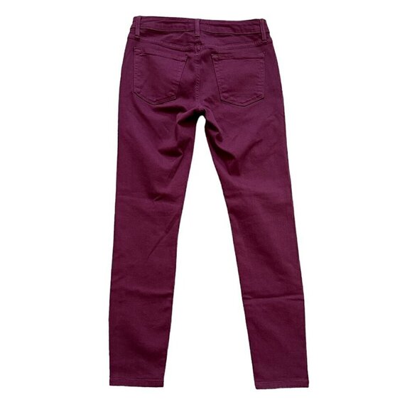 NWT Stitch Fix Exclusive Rhea Skinny Jean Sz. 0 Purple Passion by Just USA Mid R - Picture 2 of 5